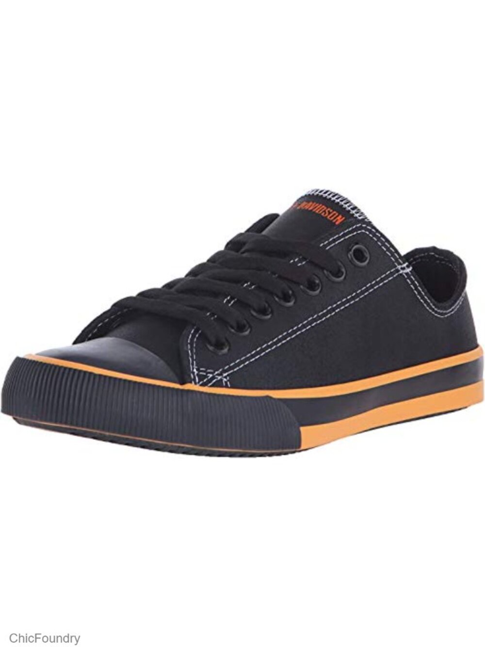 Harley Davidson Women's Zia Lace Up Oxford Sneakers Casual Leather